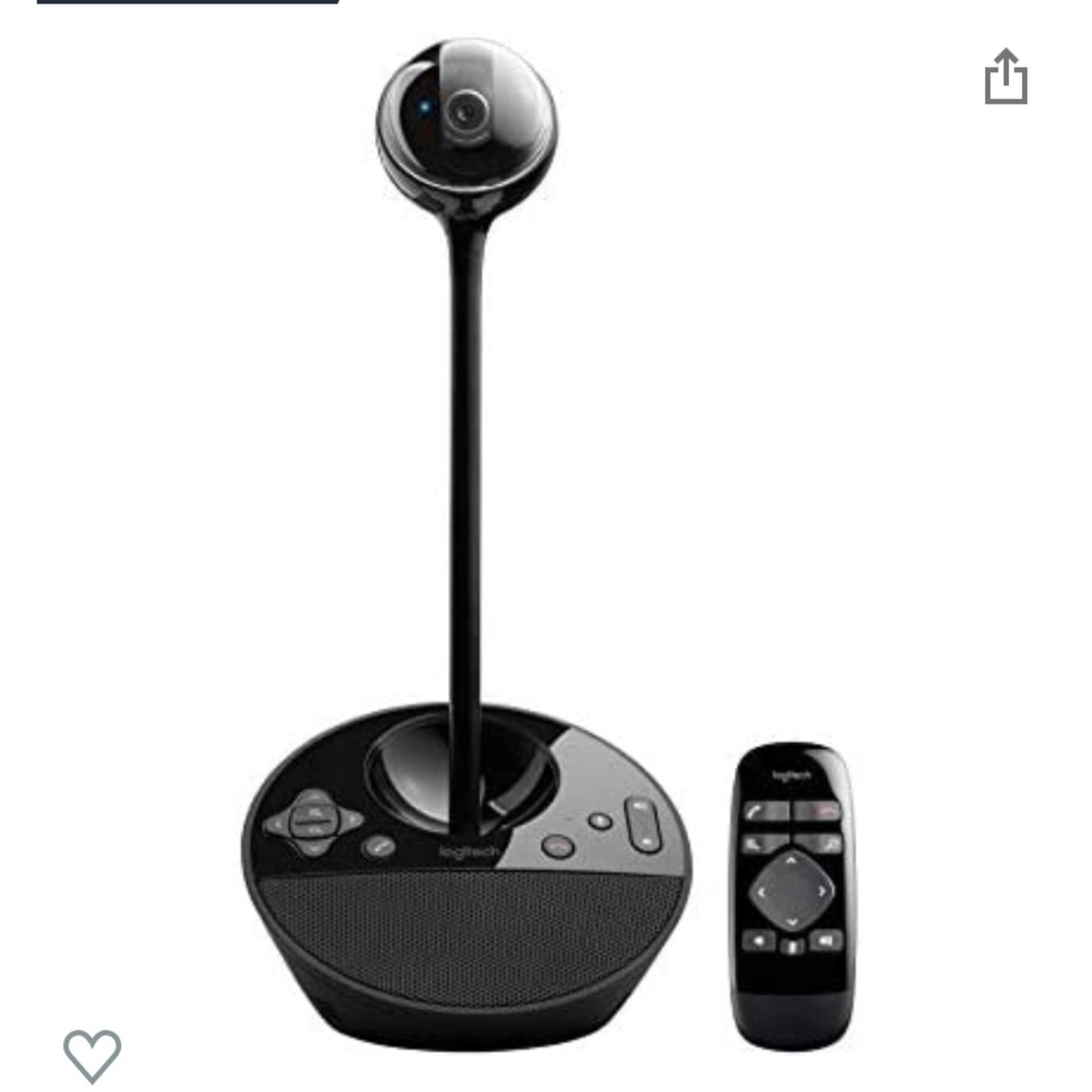 NEW IN BOX Logitech Conference Webcam BCC950